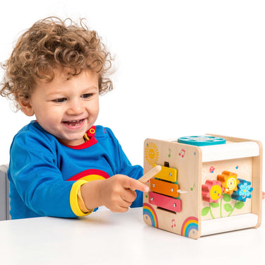 EcoToys Cubo de Aventuras Colorido | Descubre Diversión de Juego Infinita - Juguete Multifuncional para Niños